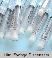 Large 10ml whitening gel syringe dispensers