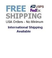 Free shipping to USA locations. International available. 